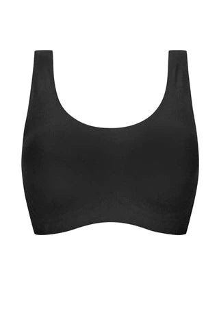 Linda Wire-Free Bra - Black
