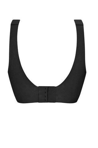 Linda Wire-Free Bra - Black