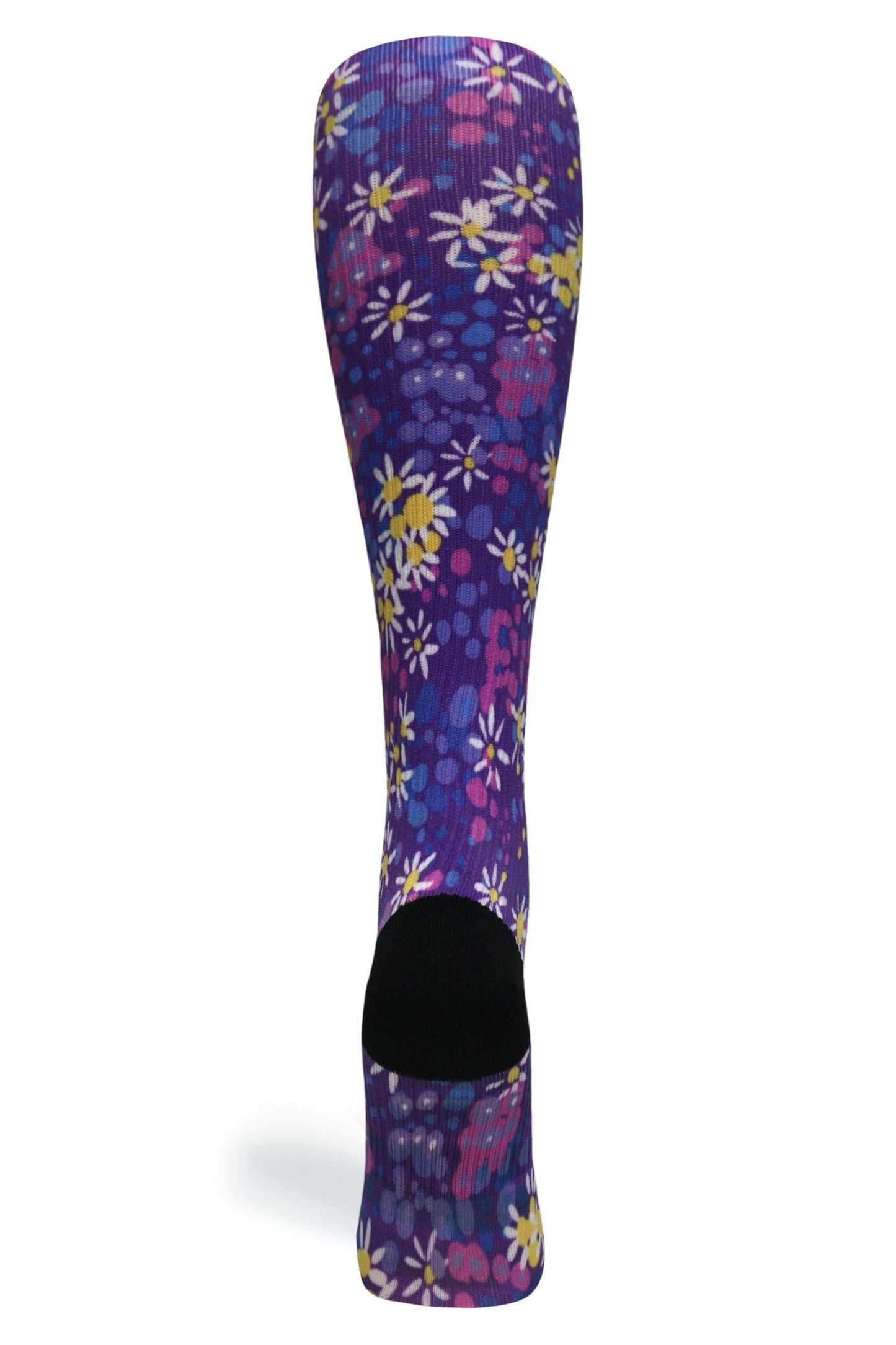 360 Purple Petals (EXTRA WIDE CALF): LG/XL (shoe size 10-13)