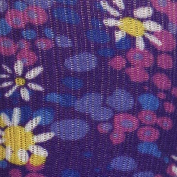 360 Purple Petals (EXTRA WIDE CALF): LG/XL (shoe size 10-13)
