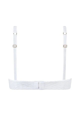 Karolina Padded Wire-Free Bra - White