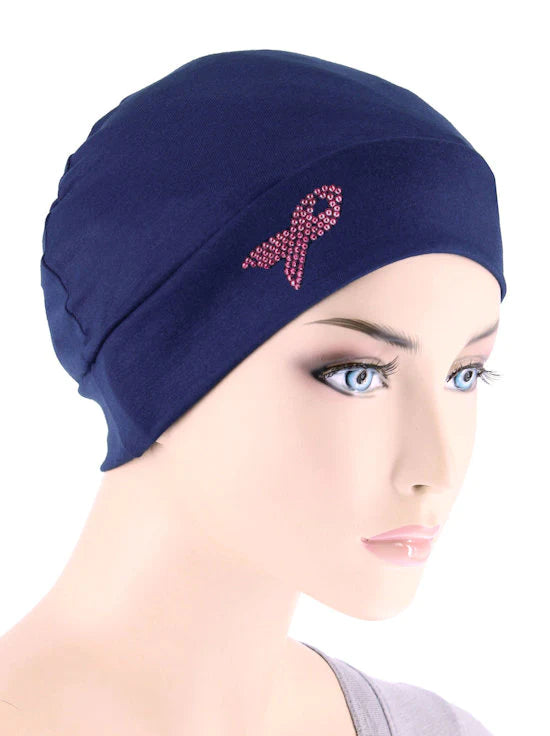 Chemo Cap Pink Ribbon