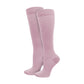 Solid Compression Lt Pink Knee High: Reg