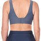 Linda Wire-Free Bra - Indigo Blue