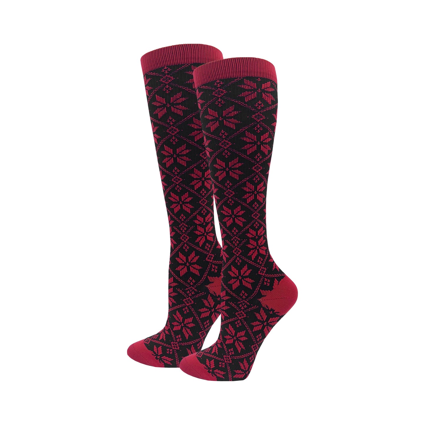 Fashion "Fair Isle" Compression Socks