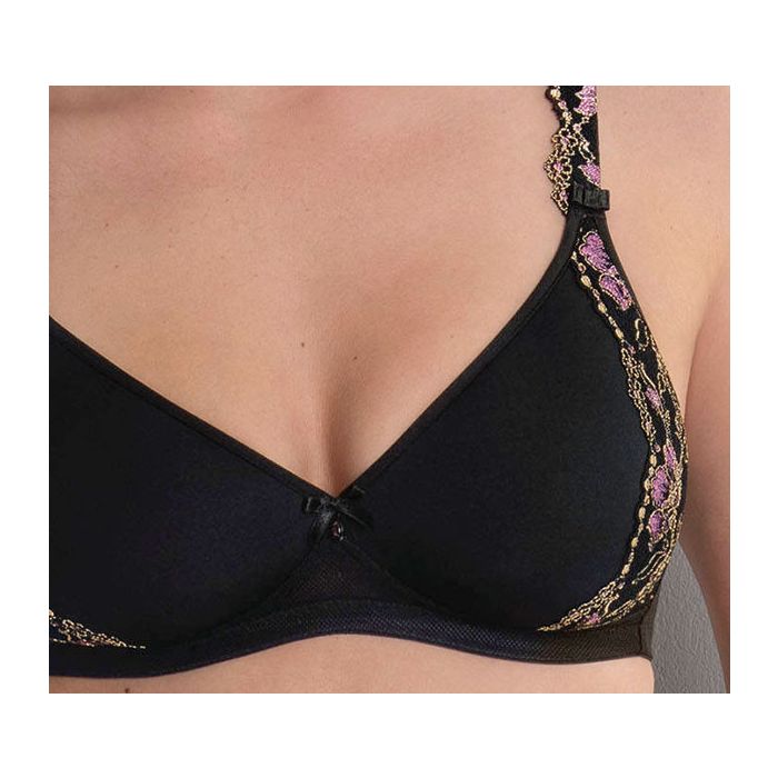 5250-001 Colette - Soft bra w/ spacer cup - Black