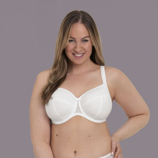 5284 Rosemary Underwire Big Cup Bra - White