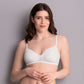 5285 Rosemary Soft bra - White
