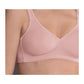 5493 Twin Wireless Soft Bra - Rosewood