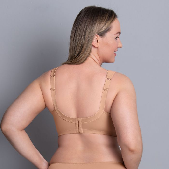 5493 Twin Wireless Soft Bra - Deep Sand