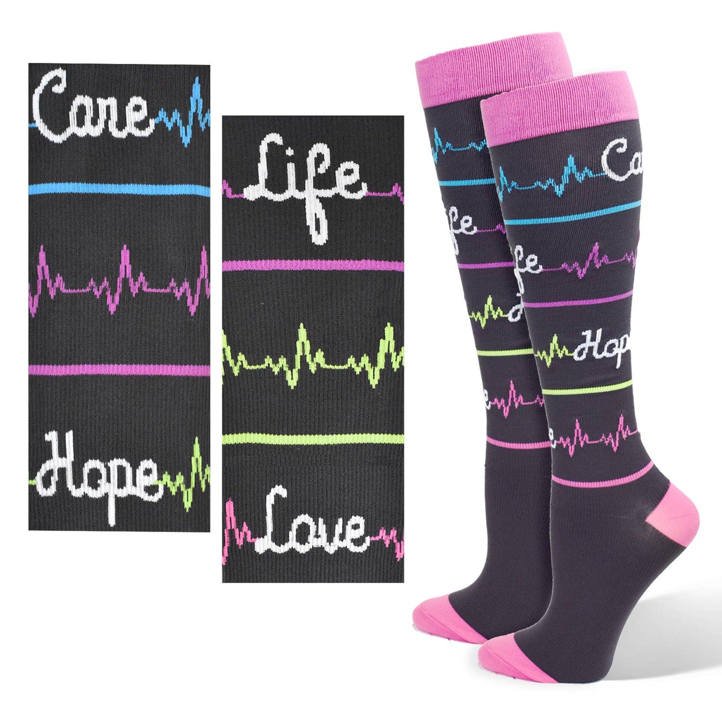 Premium Compression Heal Script Socks: 94762 REG