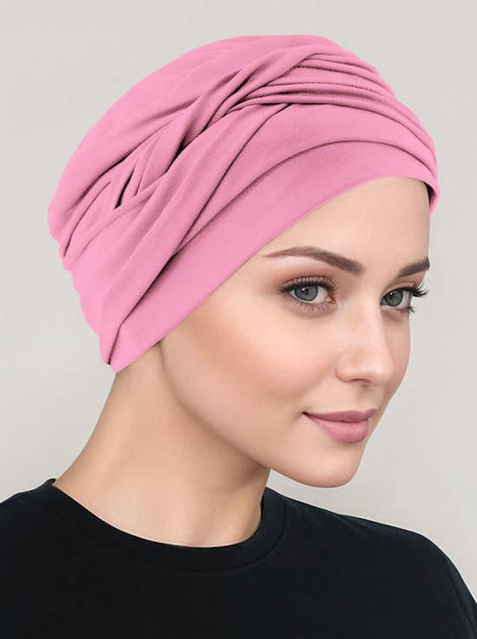 Twisty Turban Buttery Soft Light Pink