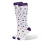Flower Bursts Fashion Compression Socks: 94809 XL