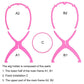 Pink Collapsible Wig Stand