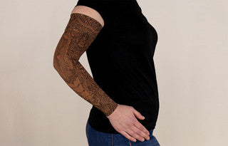 Beauty-Full Mocha Armsleeve w/ Diva Diamond Band
