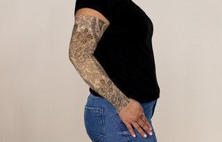 Black Paisley Armsleeve w/ Diva Diamond Band