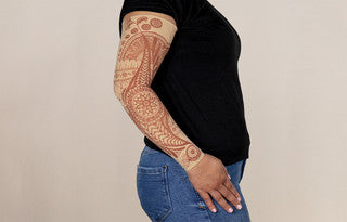 Bodhi Beige Armsleeve w/ Diva Diamond Band