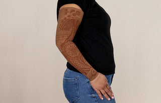 Bodhi Mocha Armsleeve w/ Diva Diamond Band