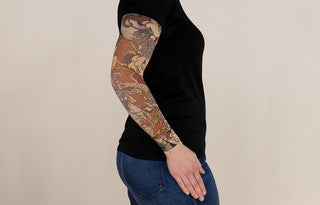 Dragon Lair Beige Armsleeve w/ Diva Diamond Band