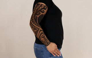 Fierce - Mocha Armsleeve w/ Diva Diamond Band