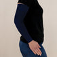 Navy Armsleeve w/ Diva Diamond Band