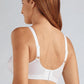Ava Wire-Free Bra - White