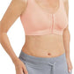 Clara Wire-Free Front Closure Bra - Blush