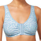 Frances Wire-Free Front-Closure Light Blue/Aqua