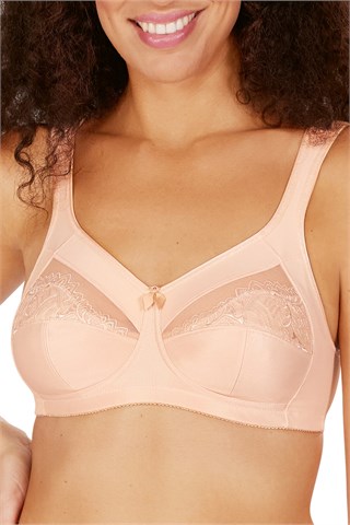 Isadora Wire-Free Bra - Light Rose/Mauve
