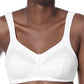 Isadora Wire-Free Bra - White
