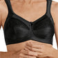 Isadora Wire-Free Bra - Black