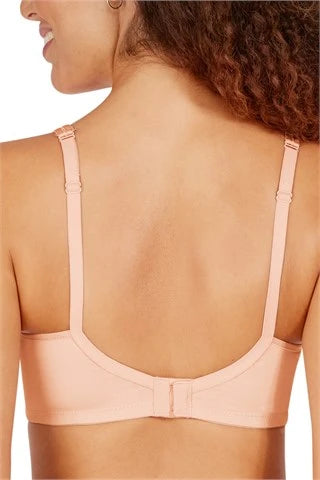 Mara Padded Wire-Free Front Closure Bra - Blush