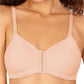 Mara Padded Wire-Free Front Closure Bra - Blush