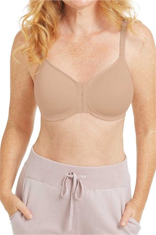 Mara Padded Wire-Free Front Closure - Light Sand