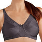 Nancy Wire-Free Bra - Dark Grey
