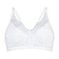 Nancy Wire-Free Bra - White