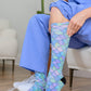 White OTC Compression Socks (Standard & Extra Wide): Standard 15-20mmhg / Standard Width / SM/MD (shoe size 7-10)