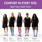 360 Mild Never Quit Blue (EXTRA WIDE CALF): LG/XL (shoe size 10-13)