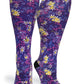 360 Purple Petals (EXTRA WIDE CALF): SM/MD (shoe size 7-10)