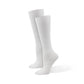 Solid White Compression Socks