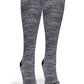 360 Grey Heather OTC Compression Socks (Standard & Extra Wide): SM/MD (shoe size 7-10) / Standard 15-20mmhg / Standard Width