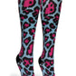 360 Cheetah Blue OTC Compression Socks (Standard & Extra Wide): SM/MD (shoe size 7-10) / Standard 15-20mmhg / Standard Width