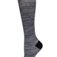 360 Grey Heather OTC Compression Socks (Standard & Extra Wide): SM/MD (shoe size 7-10) / Standard 15-20mmhg / Standard Width