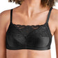 Isabel Wire-Free Camisole Bra - Black